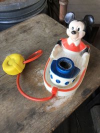 70s Vintage Mickey Mouse Bubble Barge (M674)