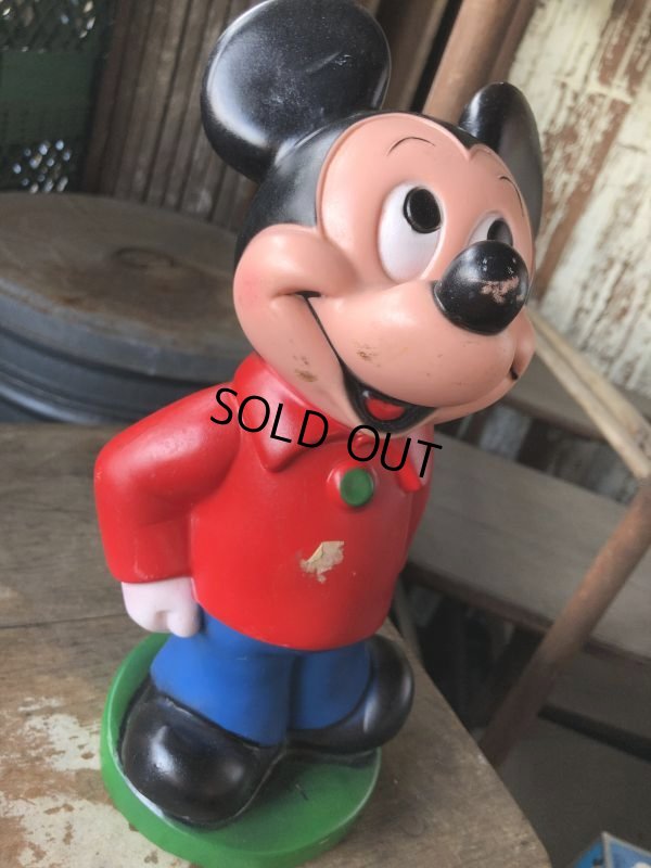 画像6: 70s Vintage Playpal Mickey Mouse Bank (M667)