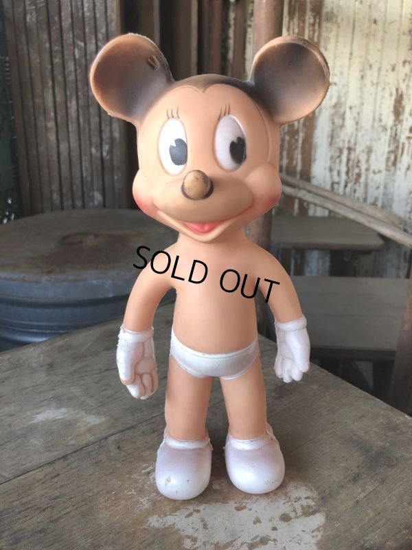 画像1: 50s Vintage Minnie Mouse Rubber Doll (M670)