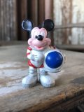 90s Vintage Applause Disney Mickey Mouse Astoronaut PVC (M680)