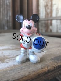 90s Vintage Applause Disney Mickey Mouse Astoronaut PVC (M680)