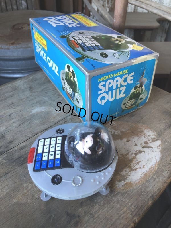 画像3: 80s Vintage Unisonic Disney Mickey Mouse Space Quiz (M682)