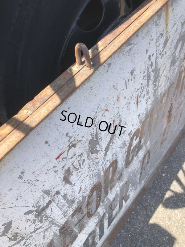 画像20: 【店舗引き取り限定】 Original U.S.A Downtown 66 Double Sided Hand Painted Store Sign Huge! (M686)