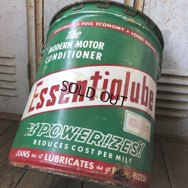 画像6: Vintage Essentialube Motor Conditioner 5GL Oil Can (M685) 