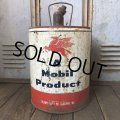 Vintage Mobil 5GL Motor Gas/Oil Can (M684) 
