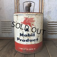 Vintage Mobil 5GL Motor Gas/Oil Can (M684) 