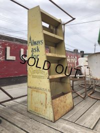 【店舗引き取り限定】 Vintage Advertising Sunshine Biscuits Country Store Display Metal Rack  (M687)