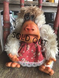 Vintage Gund Rubber Face Monkey (M694)