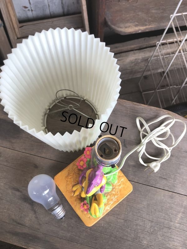 画像5: 70s Holiday Fair Warner Bros Looney Tunes Roadrunner Lamp (B697) 