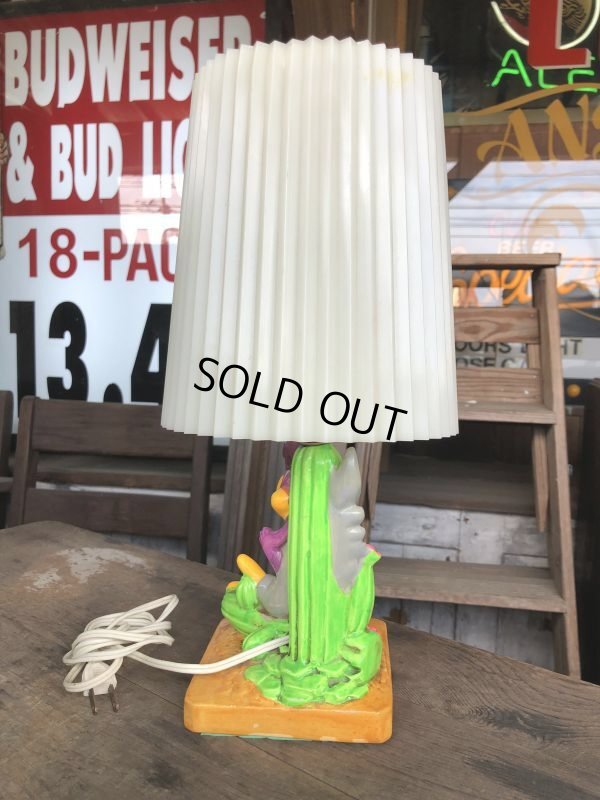 画像3: 70s Holiday Fair Warner Bros Looney Tunes Roadrunner Lamp (B697) 