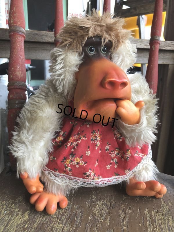 画像6: Vintage Gund Rubber Face Monkey (M694)