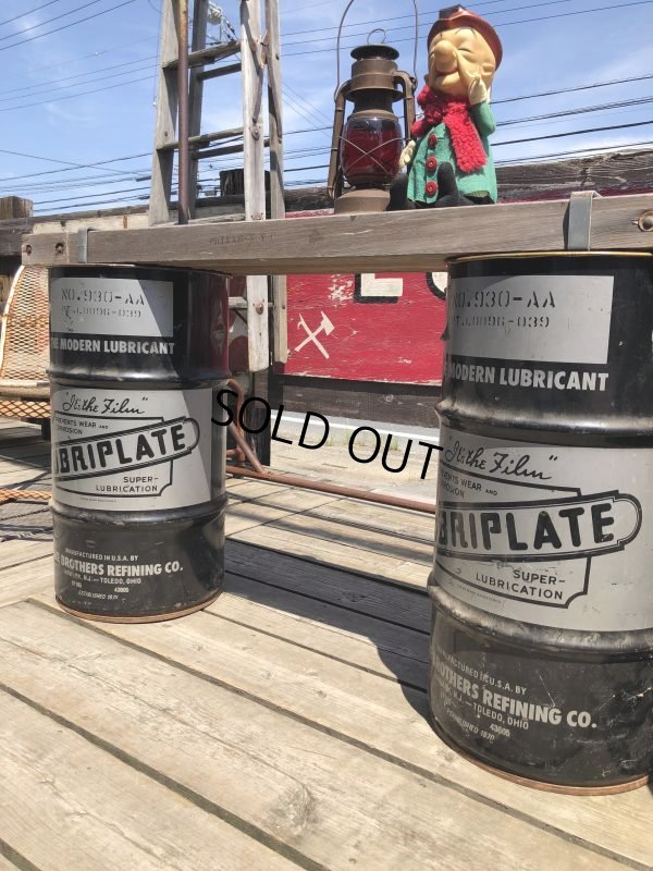 画像16: Vintage Fiske Brothers Refining Co. LUBRIPLATE 16 Gal Drum Barrel Oil Can A (M698)