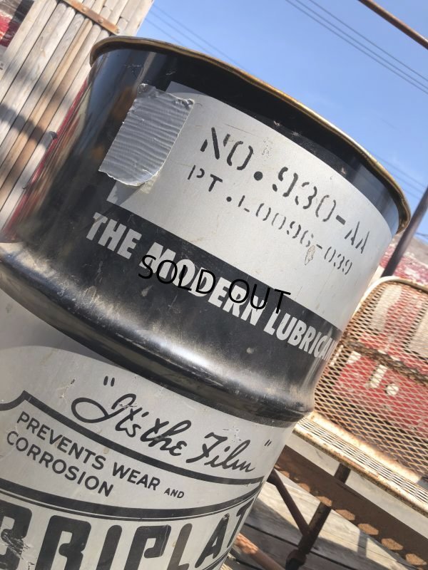 画像6: Vintage Fiske Brothers Refining Co. LUBRIPLATE 16 Gal Drum Barrel Oil Can A (M698)