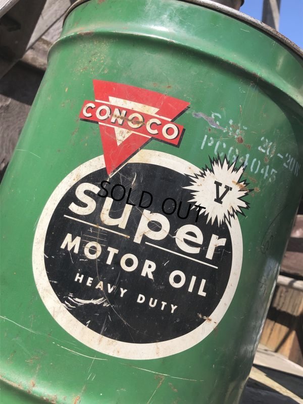 画像8: Vintage Motor Gas Oil 5 Gallon Can CONOCO (M701) 
