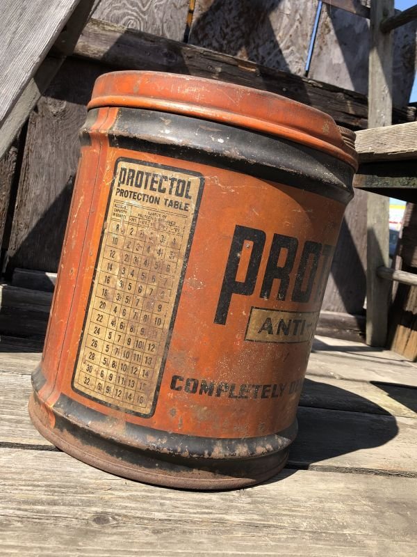 画像6: Vintage Motor Gas Oil 5 Gallon Can PROTECTOL Anti Freeze (M703) 