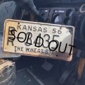 50s Vintage American License Number Plate / KANSAS 3435 (M714)