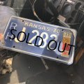 70s Vintage American License Number Plate / KANSAS 282 (M713)