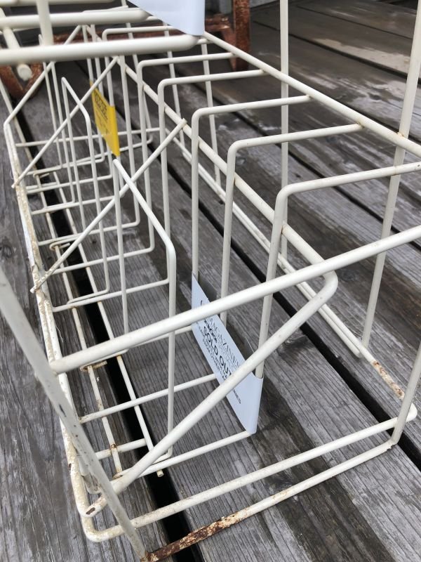 画像13: 【店舗引き取り限定】 Vintage Advertising Metal Wire Store Display Magazine Rack (M846)