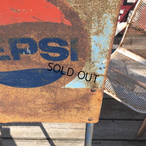 画像8: Vintage Advertising Pepsi Store Display Crate Dolly Cart (M847)