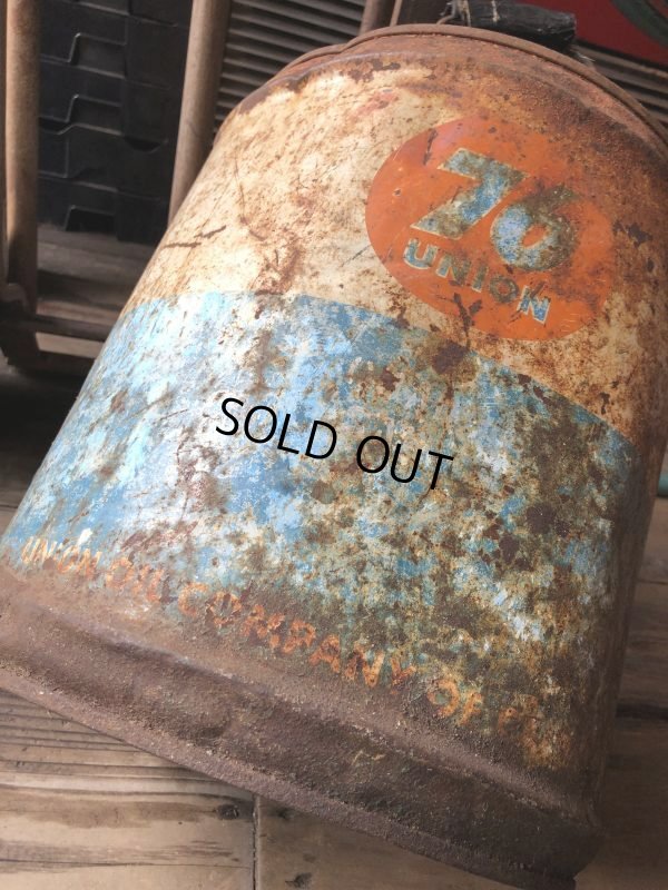 画像10: Vintage Motor Gas Oil 5 Gallon Can 76 (M853) 