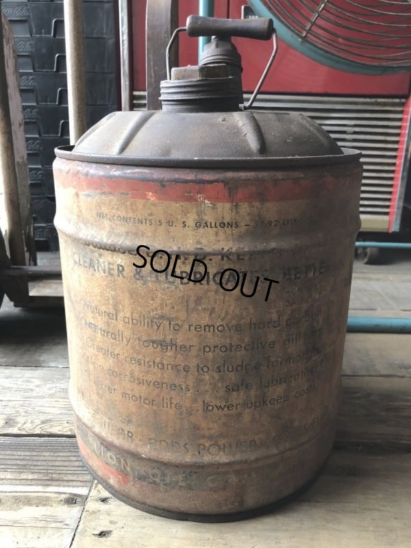 画像5: Vintage Motor Gas Oil 5 Gallon Can LION (M851) 