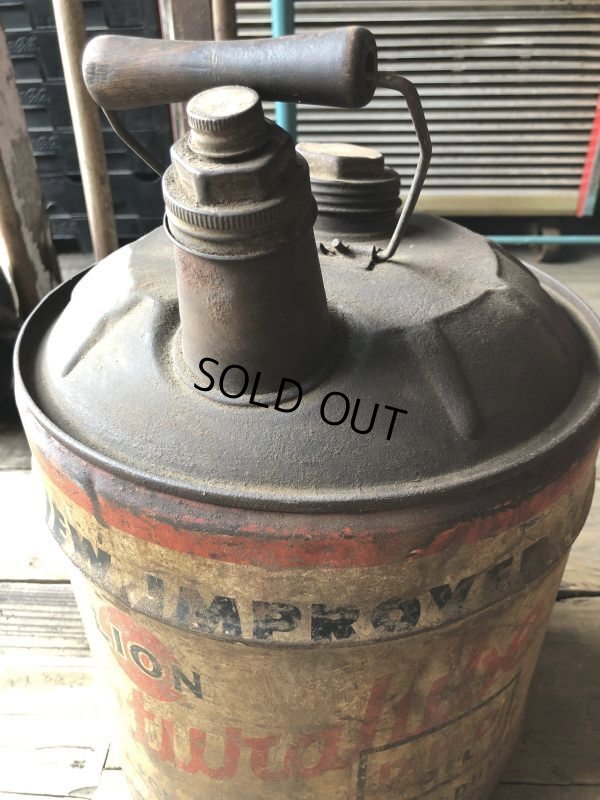 画像7: Vintage Motor Gas Oil 5 Gallon Can LION (M851) 