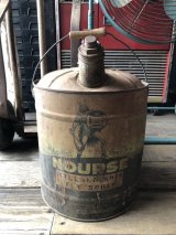 Vintage Motor Gas Oil 5 Gallon Can NOURSE (M850) 