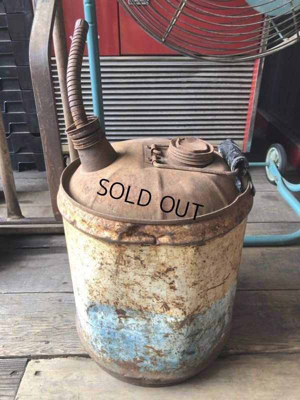 画像3: Vintage Motor Gas Oil 5 Gallon Can 76 (M853) 