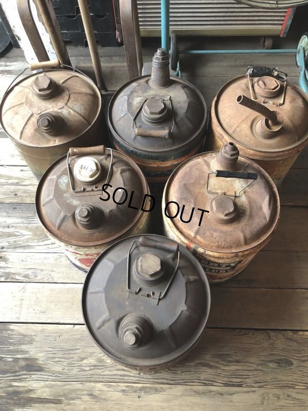 画像11: Vintage Motor Gas Oil 5 Gallon Can LIBERTY (M848) 