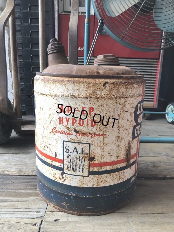 画像3: Vintage Motor Gas Oil 5 Gallon Can LIBERTY (M848) 