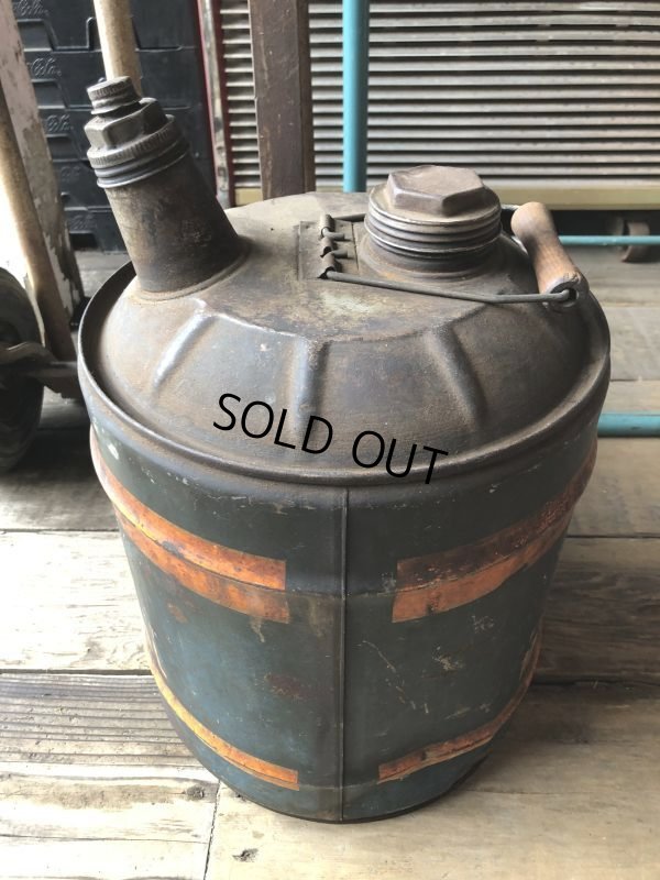 画像4: Vintage Motor Gas Oil 5 Gallon Can ALL STATE (M852) 