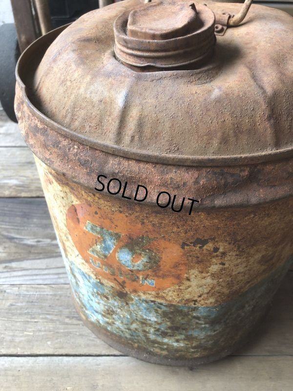 画像9: Vintage Motor Gas Oil 5 Gallon Can 76 (M853) 