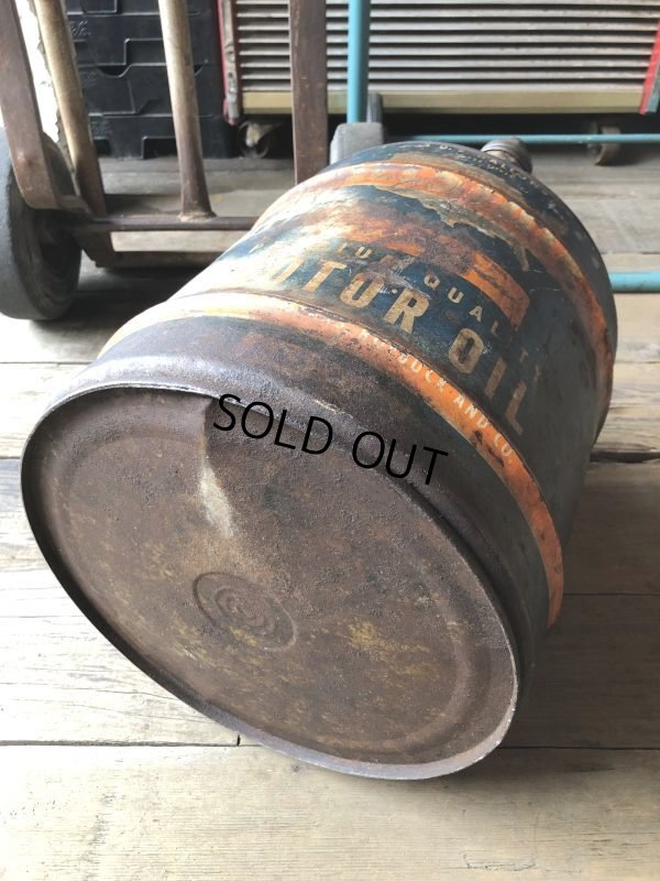 画像3: Vintage Motor Gas Oil 5 Gallon Can ALL STATE (M852) 