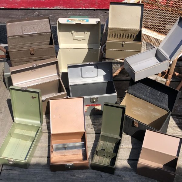 画像11: Vintage Metal File Box (M864)