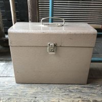 Vintage Metal File Box (M856)