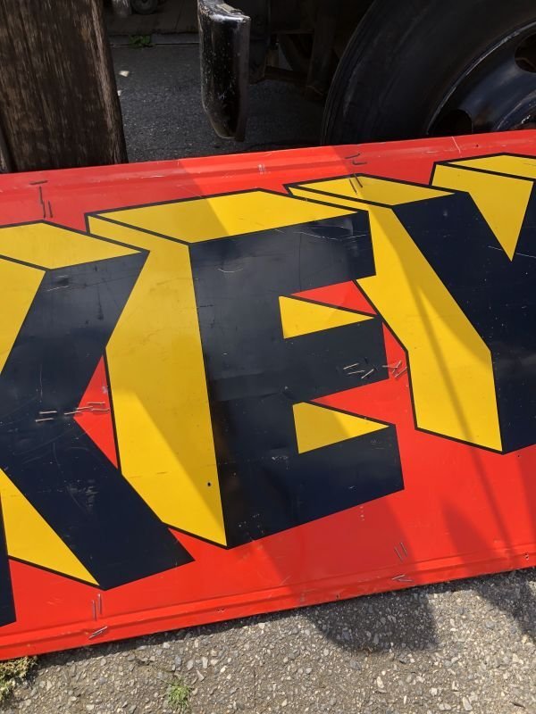 画像11: 【店舗引き取り限定】 Vintage Original KEY Imperial Work Clothes Metal Advertising Store Display Sign Huge! Hard to Find!! (M865)