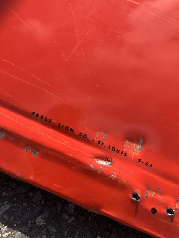 画像9: 【店舗引き取り限定】 Vintage Original KEY Imperial Work Clothes Metal Advertising Store Display Sign Huge! Hard to Find!! (M865)