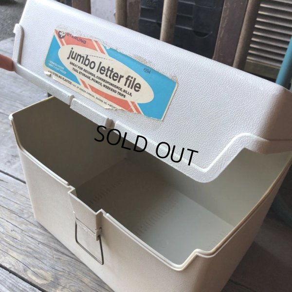 画像7: 70s Vintage Plastic File Box (M858)