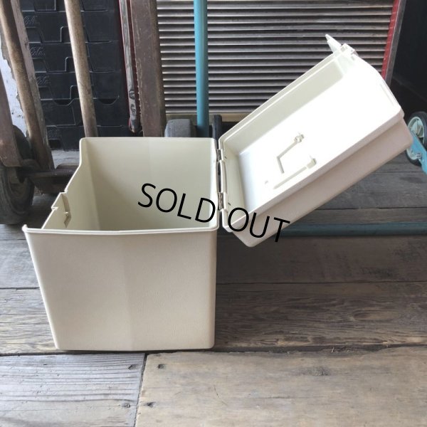 画像4: 70s Vintage Plastic File Box (M858)
