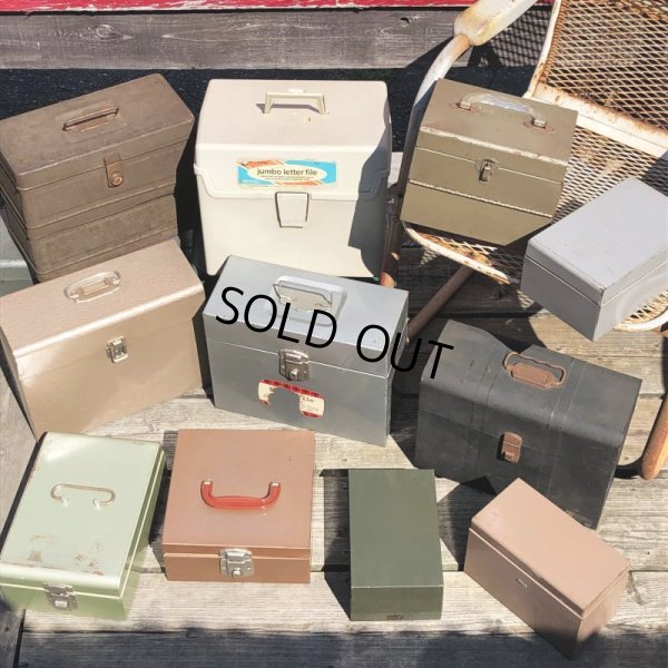 画像10: 70s Vintage Plastic File Box (M858)