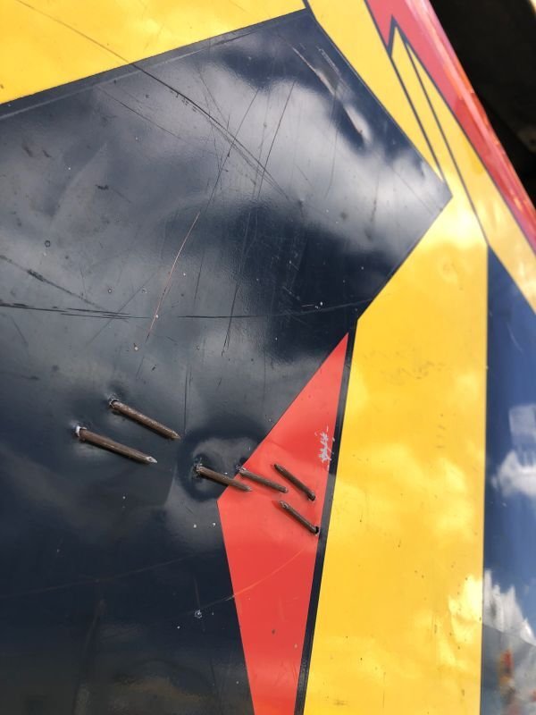 画像6: 【店舗引き取り限定】 Vintage Original KEY Imperial Work Clothes Metal Advertising Store Display Sign Huge! Hard to Find!! (M865)