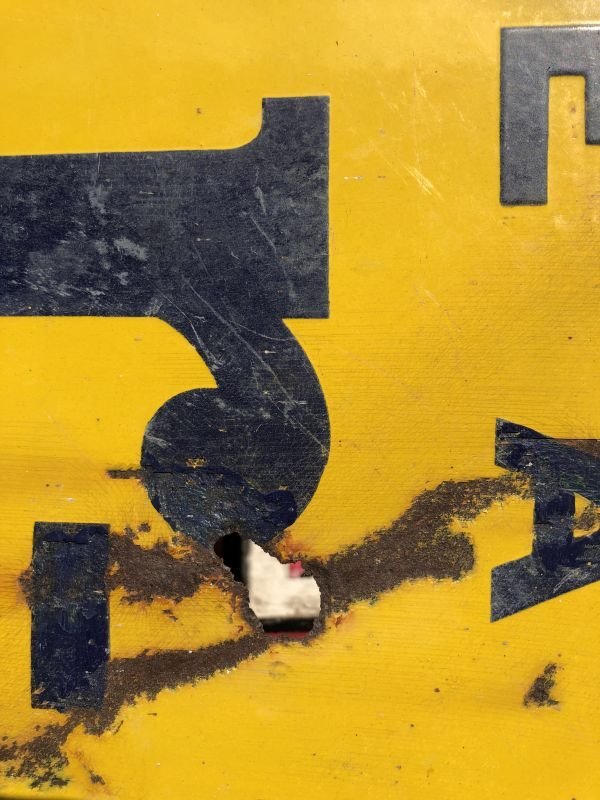 画像4: 【店舗引き取り限定】 30s Era WEAR-U-WELL Shoes Porcelain Store Display Original Sign Hard to Find!! (M866)