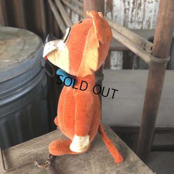 画像5: 60s Vintage Hanna Barbara Mr.Jinks Velveteen Stuffed (M869)