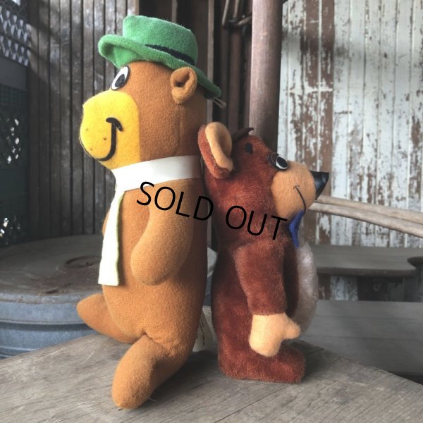 画像10: 80s Vintage Hanna Barbara Yogi Bear Plush Doll (M867)