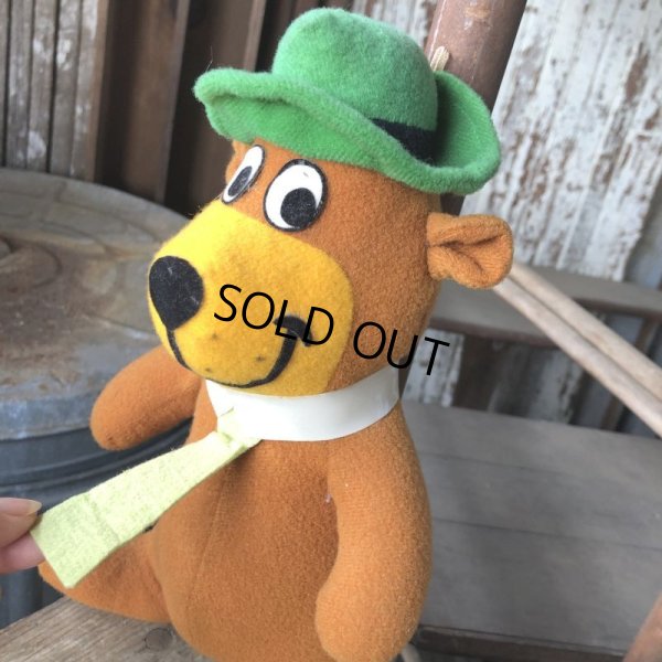 画像6: 80s Vintage Hanna Barbara Yogi Bear Plush Doll (M867)