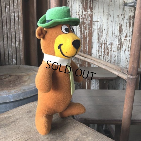 画像3: 80s Vintage Hanna Barbara Yogi Bear Plush Doll (M867)