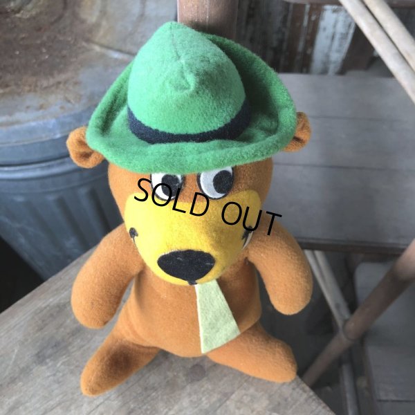 画像8: 80s Vintage Hanna Barbara Yogi Bear Plush Doll (M867)