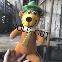80s Vintage Hanna Barbara Yogi Bear Plush Doll (M867)