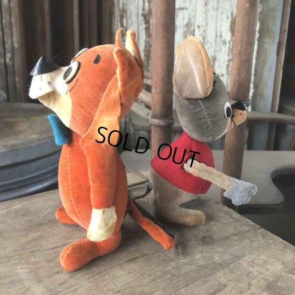 画像10: 60s Vintage Hanna Barbara PIXY & DIXY Velveteen Stuffed (M869)