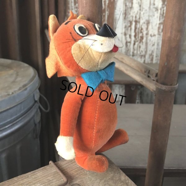 画像3: 60s Vintage Hanna Barbara Mr.Jinks Velveteen Stuffed (M869)